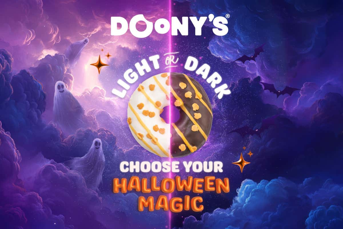 Dark e Light Magic Donuts: la collezione Halloween 2025 di Doony&rsquo;s&reg;
